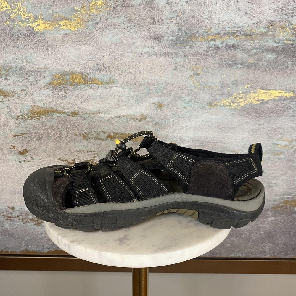KEEN Newport H2 Sandals Mens Size 10 Black Closed Toe Waterproof Hiking Sport - Picture 6 of 9